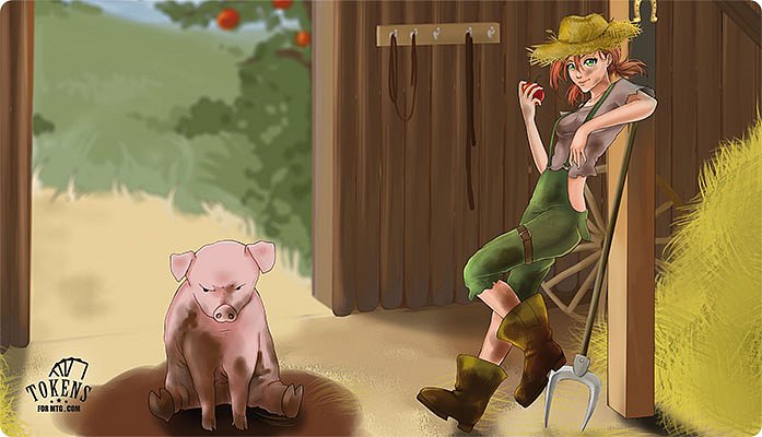 PROMO Human/Boar gamekit playmat