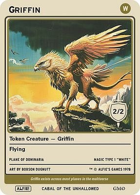 Griffin MTG token 2/2