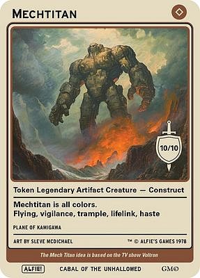 Mechtitan MTG token 10/10