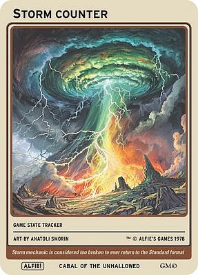 Storm MTG token