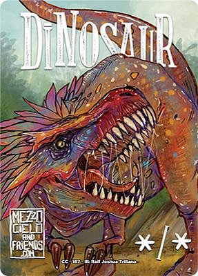 Dinosaur MTG token */*