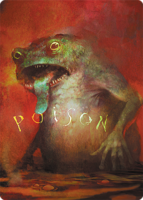 Poison MTG token