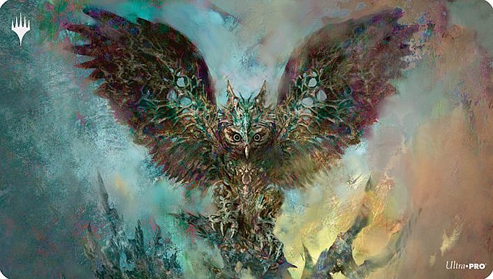 MTG playmat Baleful Strix