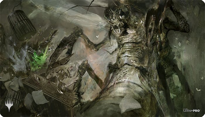 MTG playmat Aberrant Researcher / Perfected Form