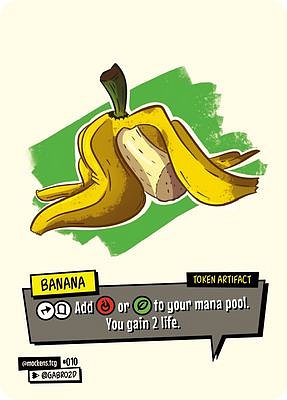 Banana MTG token