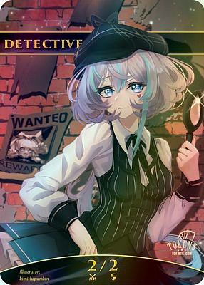 Detective MTG token 2/2