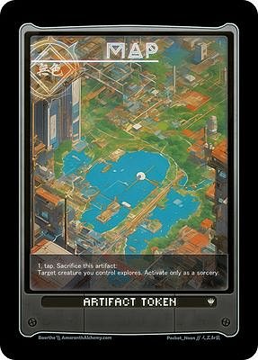 Map MTG token