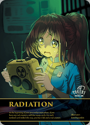 Radiation MTG token