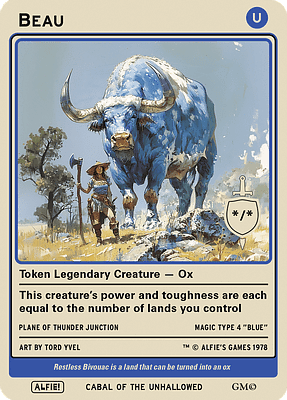 Beau MTG token */*