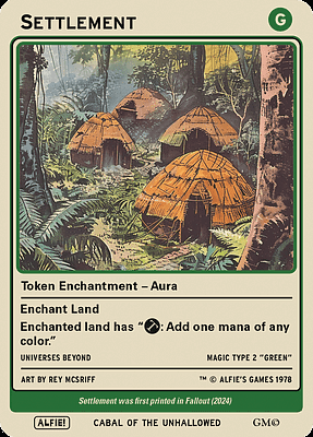 Settlement MTG token