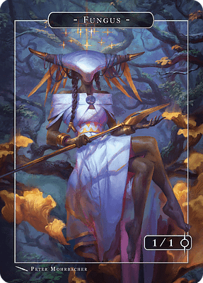 Fungus MTG token 1/1