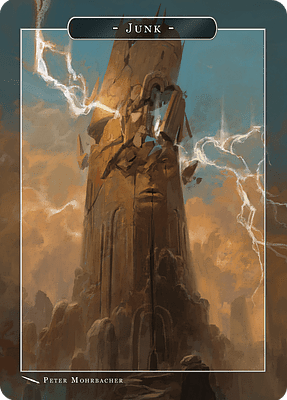 Junk MTG token
