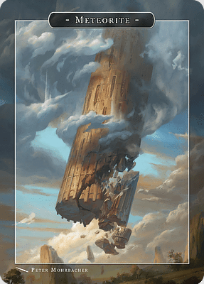 Meteorite MTG token