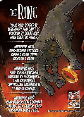 The Ring Temps You MTG token