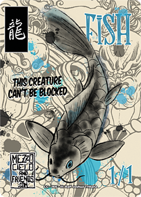 Fish MTG token 1/1