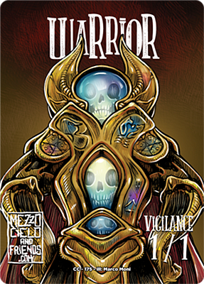 Warrior MTG token 1/1 (v.3)