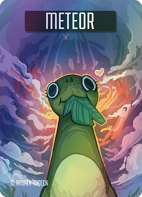 Meteorite MTG token