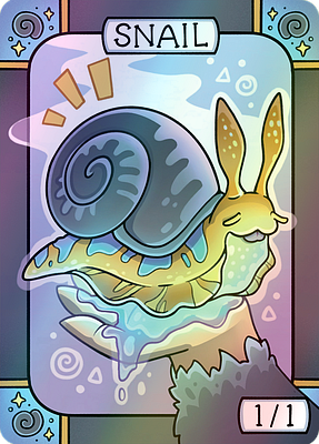 Snail MTG token 1/1