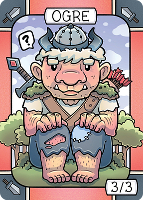 Ogre MTG token 3/3