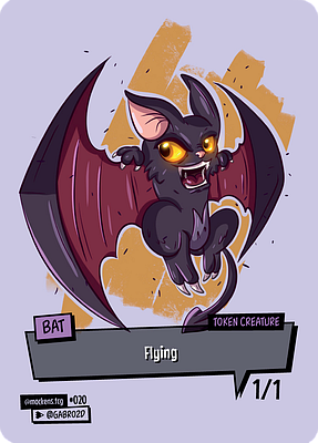 Bat MTG token 1/1