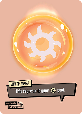 White mana MTG token