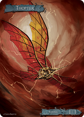 Thopter MTG token 1/1