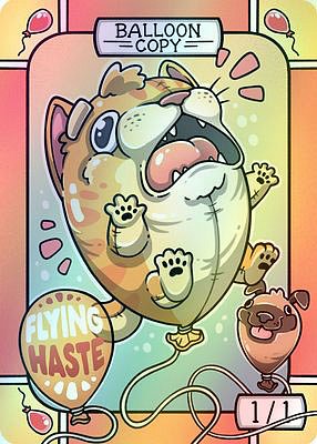 Balloon Copy MTG token 1/1