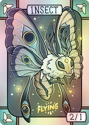 Insect MTG token 2/1