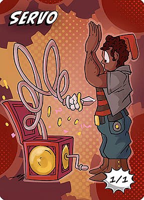 Servo MTG token 1/1