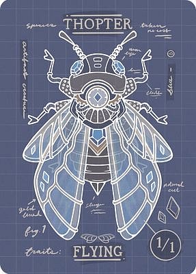 Thopter MTG token 1/1 (v.3)