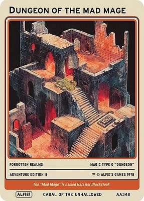 Dungeon of the Mad Mage MTG dungeon