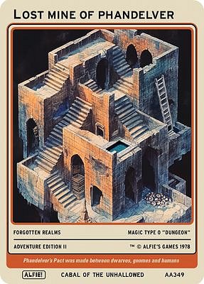 Lost Mine of Phandelver MTG dungeon