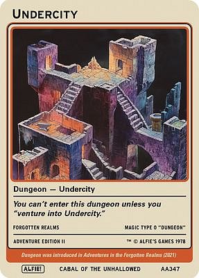 Undercity MTG dungeon