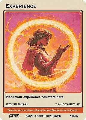 Experience MTG token