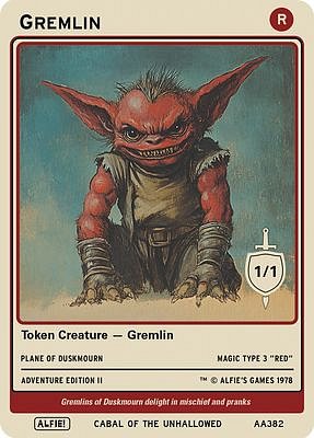 Gremlin MTG token 1/1