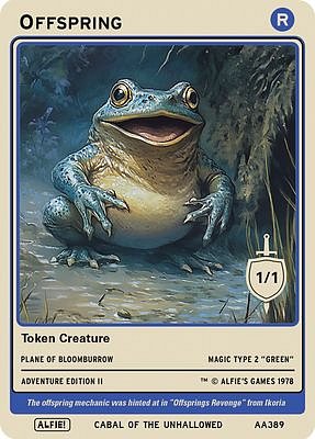 Offspring MTG token 1/1 (v.10)
