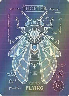 Thopter MTG token 1/1 (v.3)