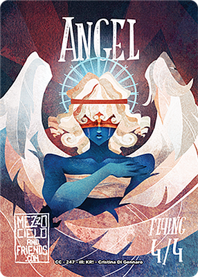 Angel MTG token 4/4