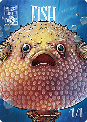Fish MTG token 1/1