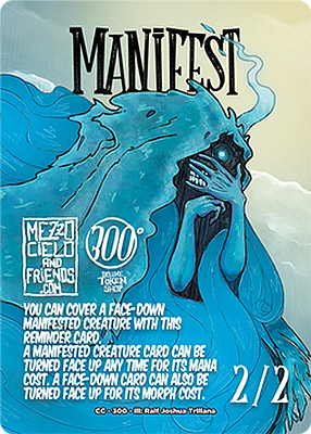 Morph / Manifest MTG token 2/2