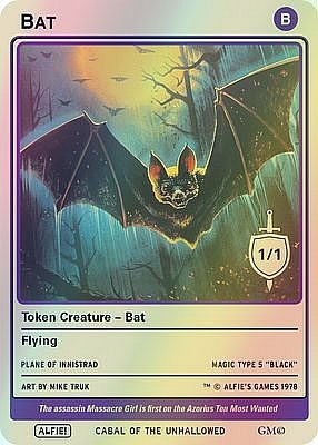 Bat MTG token 1/1