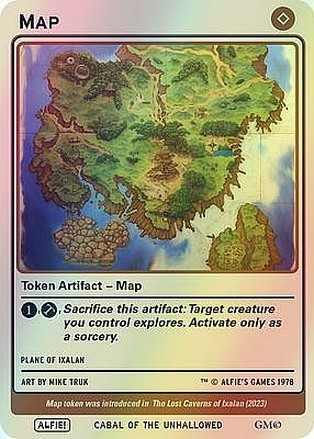Map MTG token