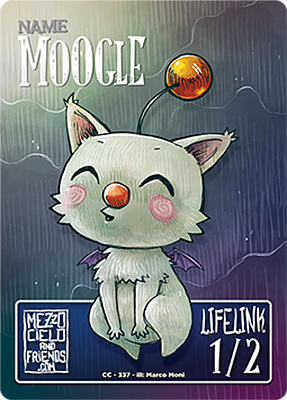 Moogle MTG token 1/2