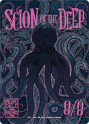 Scion of the deep MTG token 8/8
