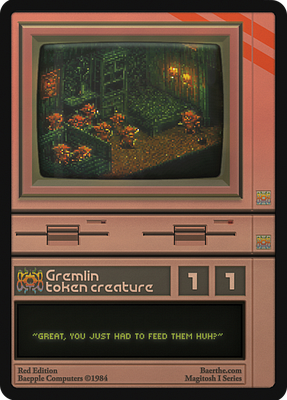Gremlin MTG token 1/1