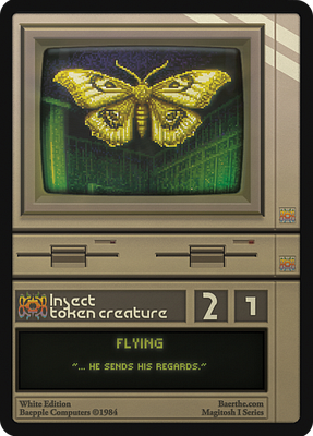 Insect MTG token 2/1