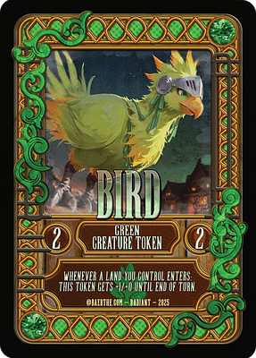 Bird MTG token 2/2 (v.4)