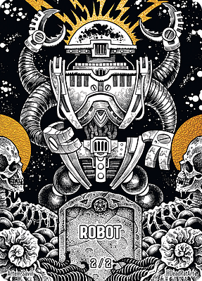Robot MTG token 2/2