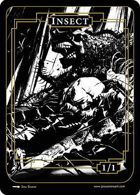 Insect MTG token 1/1