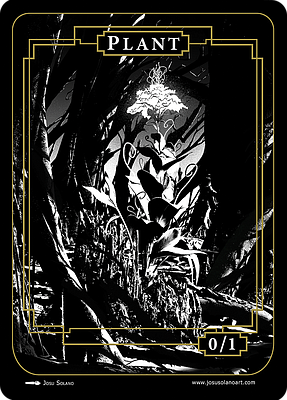 Plant MTG token 0/1